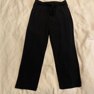 Easywear by Chico’s size Large Black Stretchy Wide Leg Pants